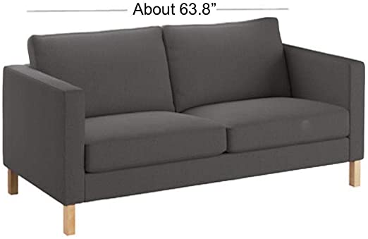 Amazon.com: Heavy Cotton Karlstad 2 Seater Loveseat Sofa Cover .