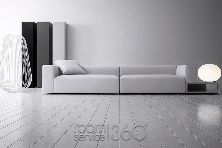 Insieme Designer 4 Seater Sofa with Corner Storage by Pianca .