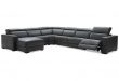 Furniture Nevio 6-pc Leather Sectional Sofa with Chaise, 1 Power .