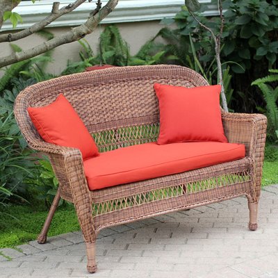 Heritage Alburg Loveseat with Cushions | Patio loveseat, Outdoor .