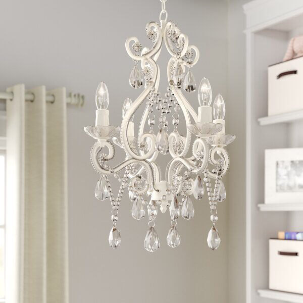 Aldora 4-Light Candle Style Chandelier | Candle style chandelier .