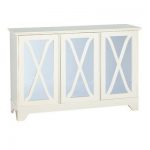 Lark Manor Ames Sideboard Color: Antique White | Mirrored .