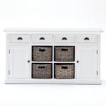 Beachcrest Home Amityville 63" Wide 4 Drawer Sideboard & Reviews .