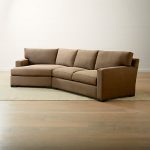 Axis II Coffee Left Arm Angled Chaise Sectional + Reviews | Crate .