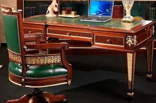 Antique Computer Desk And Chair Set 1393 | Oe-fashi