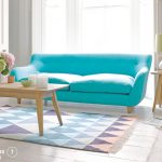 monty-sofa-aqua-colored-couch - Bright Bazaar by Will Tayl