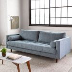 Sven Aqua Tweed Sofa in 2020 | Grey sofa living room, Living room .