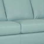 baby-blue-aqua-color-genuine-leather-sofa-1 - Be Seated Leather .