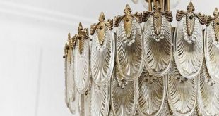 A Japanese Art Deco chandelier #Homeinteriordesign | Art deco .