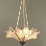 French Art Deco Chandelier (With images) | Art deco chandelier .