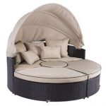 Beachcrest Home Aubrie Patio Daybed with Cushions | Wayfair in .