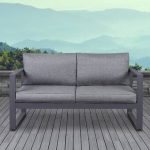 Baltic Patio Sofa with Cushions | Outdoor loveseat, Love seat .