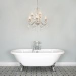 Beautiful Chandelier Bathroom Lighting Ideas | Bathroom chandelier .
