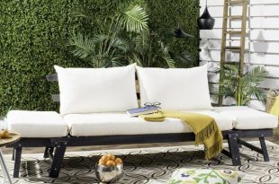 Beal Patio Daybed with Cushions | Outdoor daybed, Patio chaise .