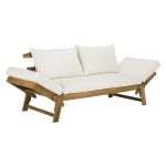 Beal Patio Daybed with Cushions in 2020 | Patio daybed .