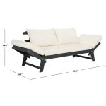 Beal Patio Daybed with Cushions & Reviews | AllMode
