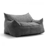 🔆 Hot Sale Big Joe Imperial Bean Bag Sofa Upholstery: Cement low .