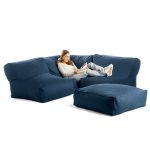 bean bag sectional sofa | Low couch, Chill out room, Cozy furnitu