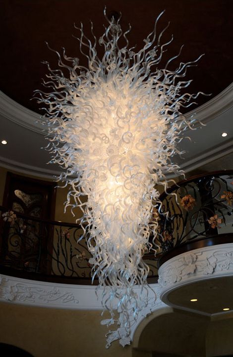 Sarah Cain Design: Captivating Chandeliers | Blown glass .