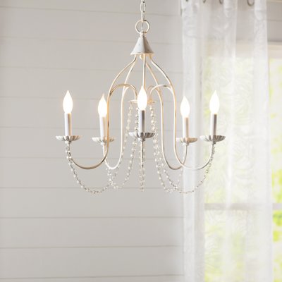 Berger 5-Light Candle Style Classic/Traditional Chandelier .