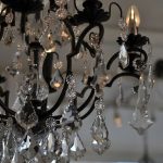 Black & Crystal... | Black chandelier, Chandelier, Beautiful .
