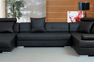 Modern Black Sectional Sofa Set TOS-LF-3334-LH