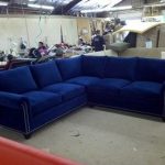Carrollton Sectional | Blue couch living room, Blue sectional .