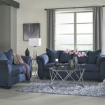 Darcy Blue Sofa and Loveseat | Mealey's Furnitu