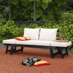 Brennon Cube Patio Daybed with Cushions in 2020 | Patio daybed .