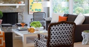 Five Ways to Decorate with a Brown Sofa . Add accent chairs that .