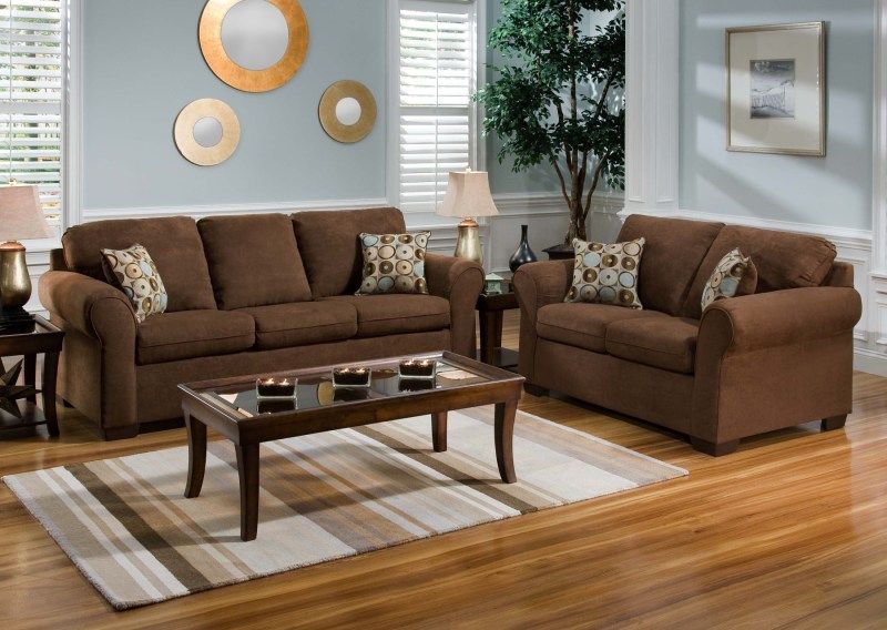 Living Room: Warm Living Room Color Schemes With Chocolate Brown .