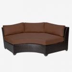 Rosecliff Heights Camak Patio Sofa with Cushions Color: | Wicker .