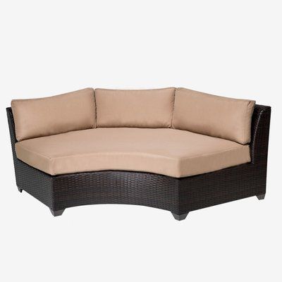 Rosecliff Heights Camak Patio Sofa with Cushions Color: | Patio .