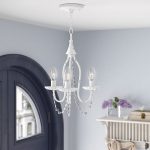 Andrews 3-Light Candle Style Classic / Traditional Chandelier with .