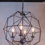 Levingston 4-Light Globe Pendant | Geometric chandelier, Globe .