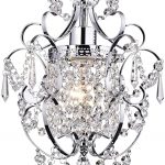 Riomasee Mini Chandelier Chrome Crystal Chandeliers Lighting 1 .