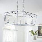 Home Decorators Collection Weyburn 5-Light Chrome Caged Island .