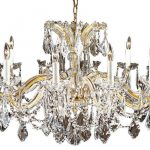 Maria Theresa Crystal Chandelier for Low Ceilings - Traditional .