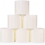 Wellmet Chandelier Lamp Shades, Clip-on Drum Small Lamp Shades .