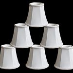 Urbanest Set of 6 Chandelier Mini Lamp Shade 5-inch, Bell, Clip On .