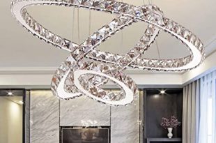 Modern LED Crystal Chandelier Lights Lamp for Living Room Cristal .