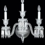 Baccarat Crystal Zenith 3 Light Wall Sconce, Special Order | Wall .