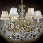 J10-SC/26066/6 - MARIA THERESA CRYSTAL CHANDELIER WITH SHAD