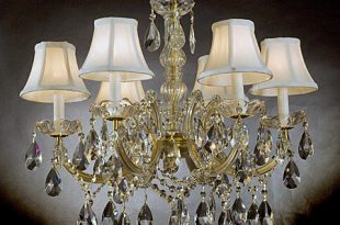 J10-SC/26066/6 - MARIA THERESA CRYSTAL CHANDELIER WITH SHAD