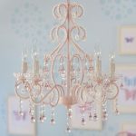 Pink Lydia Chandelier | Kids chandelier, Girls chandelier, Nursery .