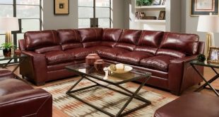 Shop Simmons Upholstery Charlotte Sectional Sofa - Overstock .