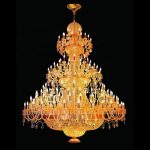 Custom Big Crystal Chandelier With Factory Cheap Price For Project .
