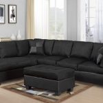 2 Piece Sectional | Black sectional living room, Sectional sofa .