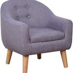 Amazon.com: Single Linen Fabric Kids Armchair, Toddler Sofa and .