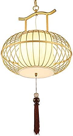 New Chinese Chandeliers Personality Creative Tea Room Pendant Lamp .